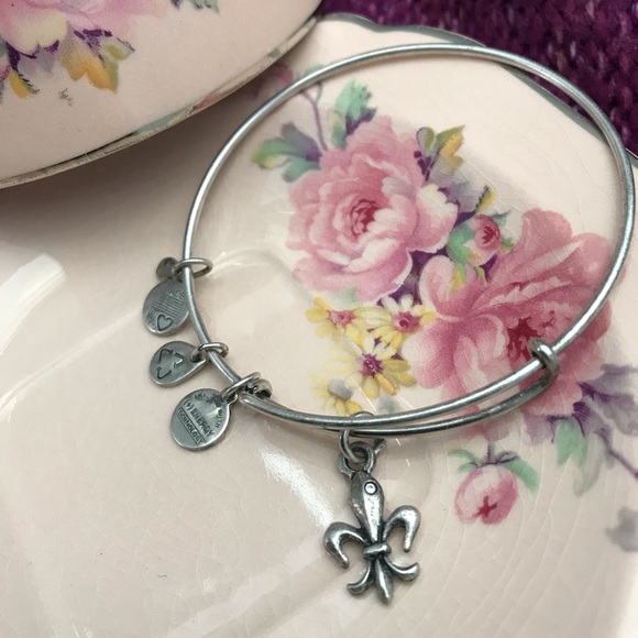 Alex and Ani Jewelry - ALEX and ANI Fleur de Lis Bracelet
